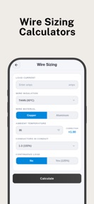 SparkAi Electrician Calculator screenshot