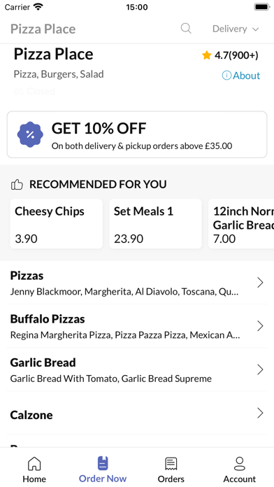 Pizza Place Seacroft Screenshot
