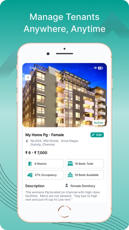 PG Rental - Property Manager