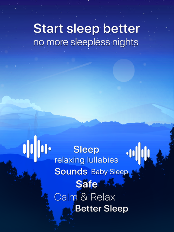 Lullaby Songs for Sleep iPad screenshot