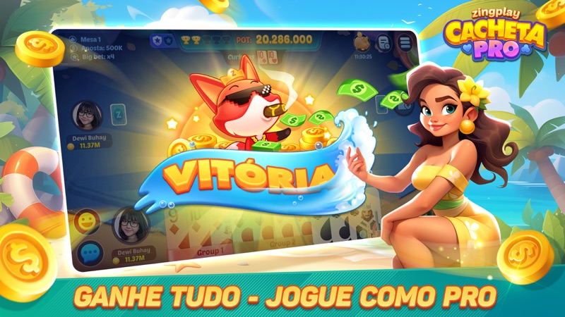Cacheta ZingPlay – Pife Online screenshot 1