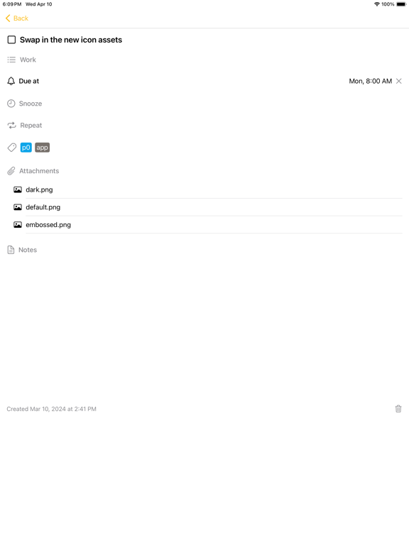 Screenshot #5 pour Godspeed – To Do List