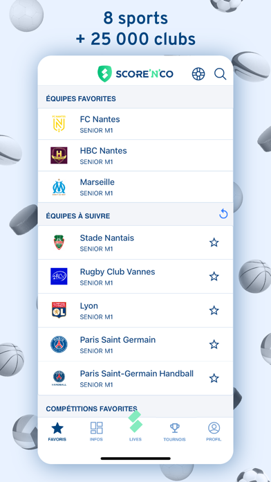 Score'n'co - Sport en direct