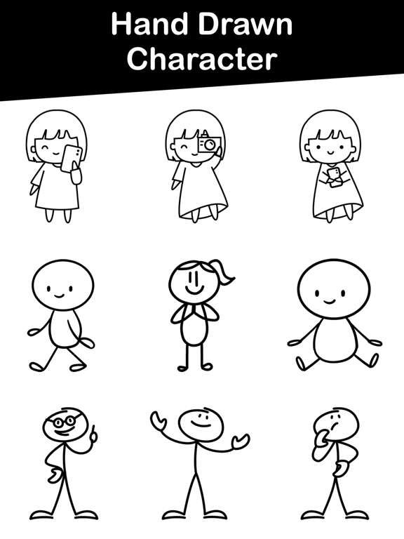 Screenshot #5 pour Hand Drawn Character