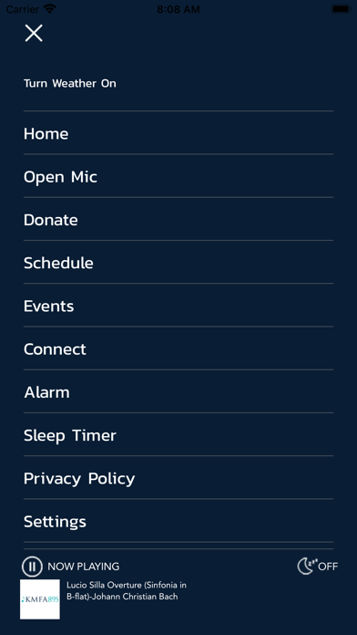KMFA Classically Austin 89.5 Screenshot
