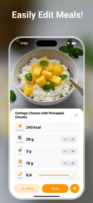 swiftCal AI Calorie Estimation screenshot 3