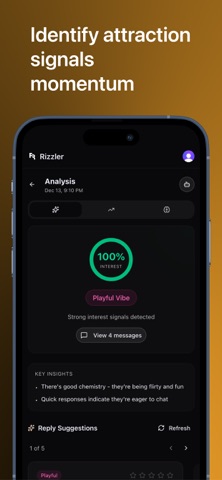Rizzler - AI Dating Assistant screenshot
