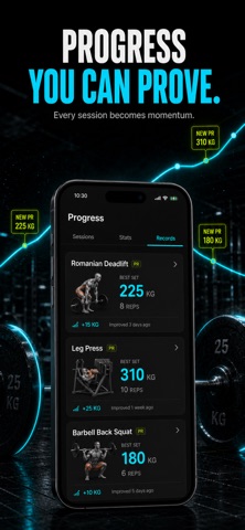 RepCoach: Gym Workout Tracker Screenshot 6 of 6