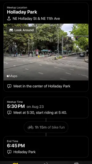 Bike Fun - Group Ride Calendar screenshot 2