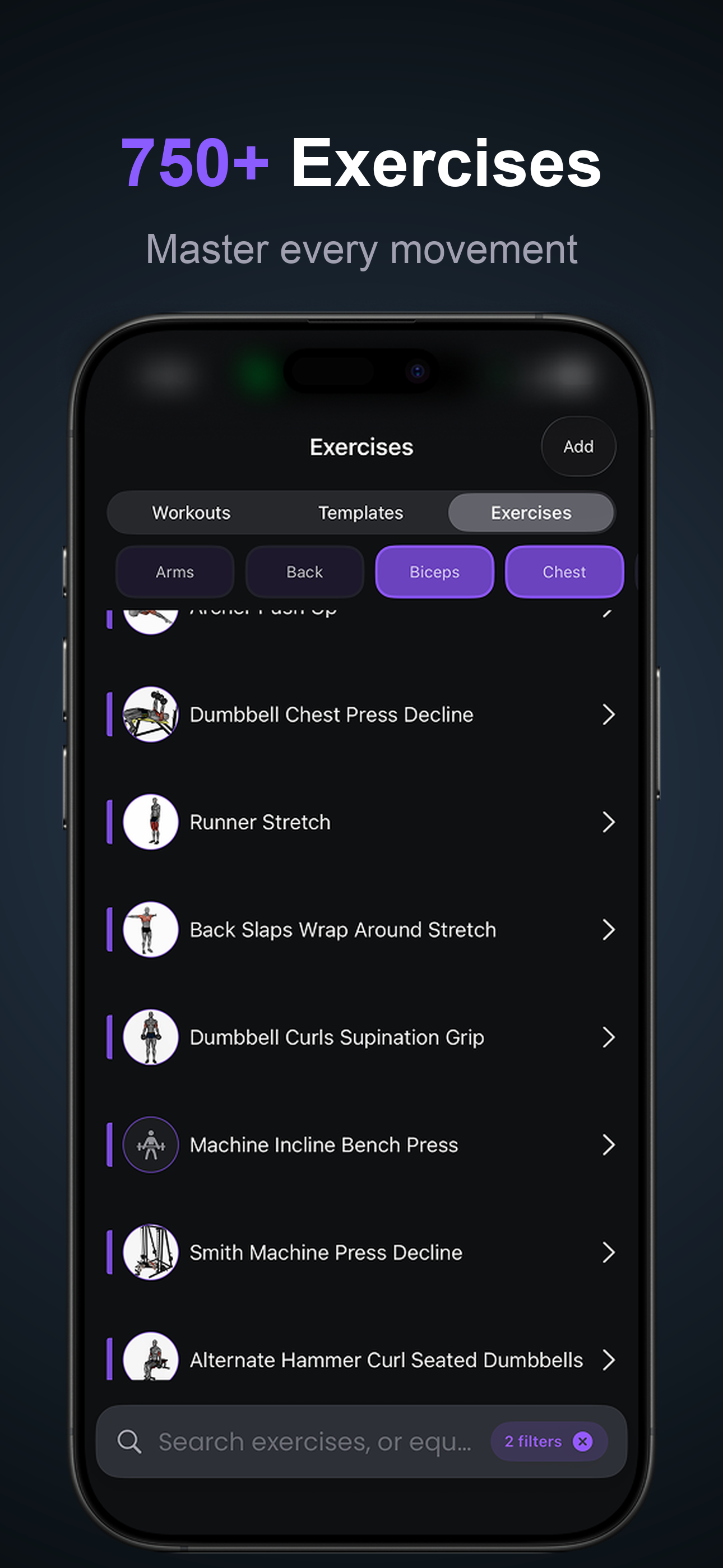 Workout & Meal Log -  Iso Lift