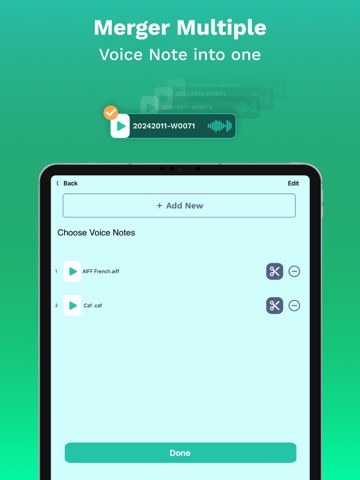 Voice Note Mergerのおすすめ画像4