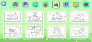 Kids Coloring Book Learn Draw screenshot 4
