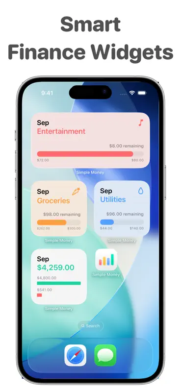Gestor de gastos: Simple Money screenshot 9 of 10
