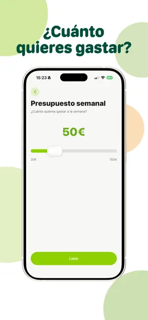 Menú y Lista Compra - Super iPhone screenshot 2