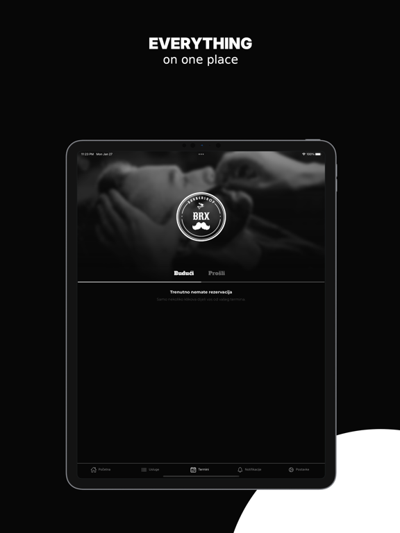 Brx Barbershop iPad screenshot 3 - Lifestyle app
