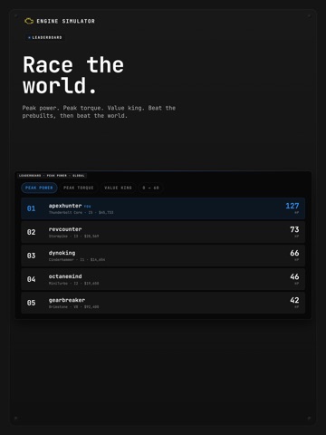 Engine Simulator iPad screenshot