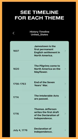 Learn History: Timeline Quiz screenshot 2