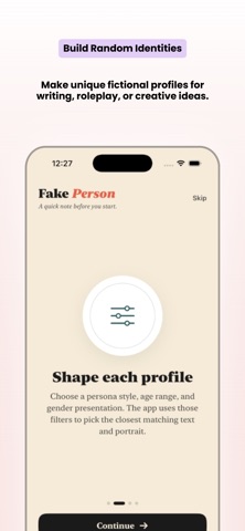 Fake Person Generator screenshot