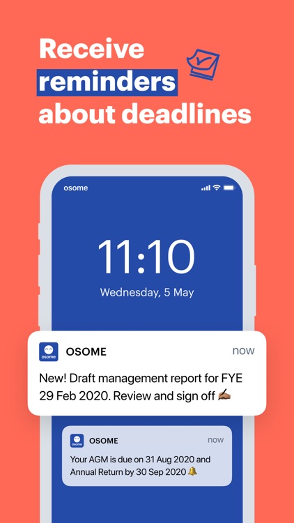 Osome: Accounting & Secretary screenshot-4