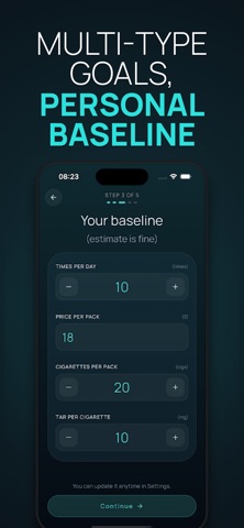 Yosia - Quit Smoking & Vape iPhone screenshot