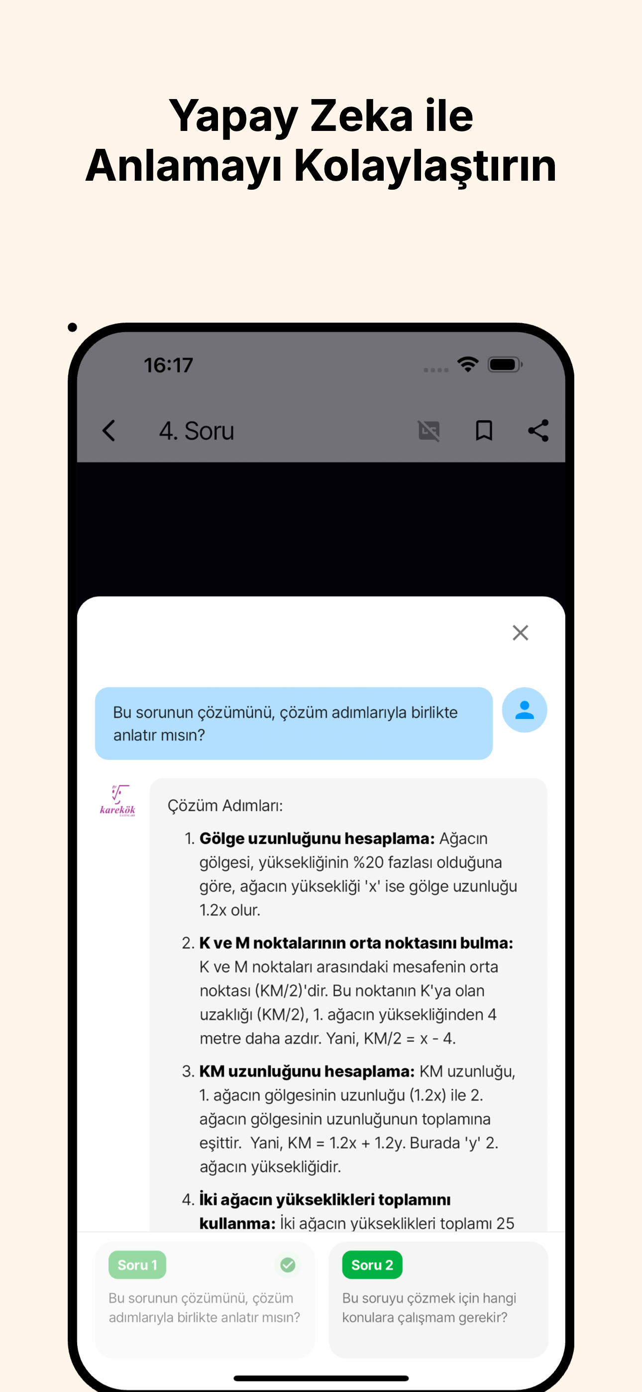Karekök Video Çözüm