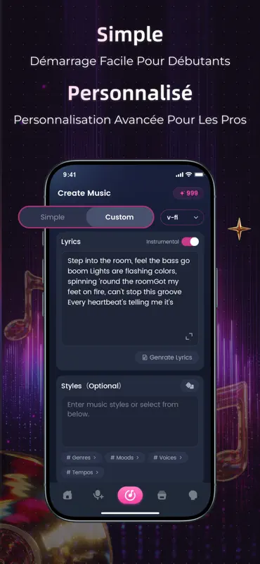 MakeBestMusic: Musique IA screenshot 2 of 6