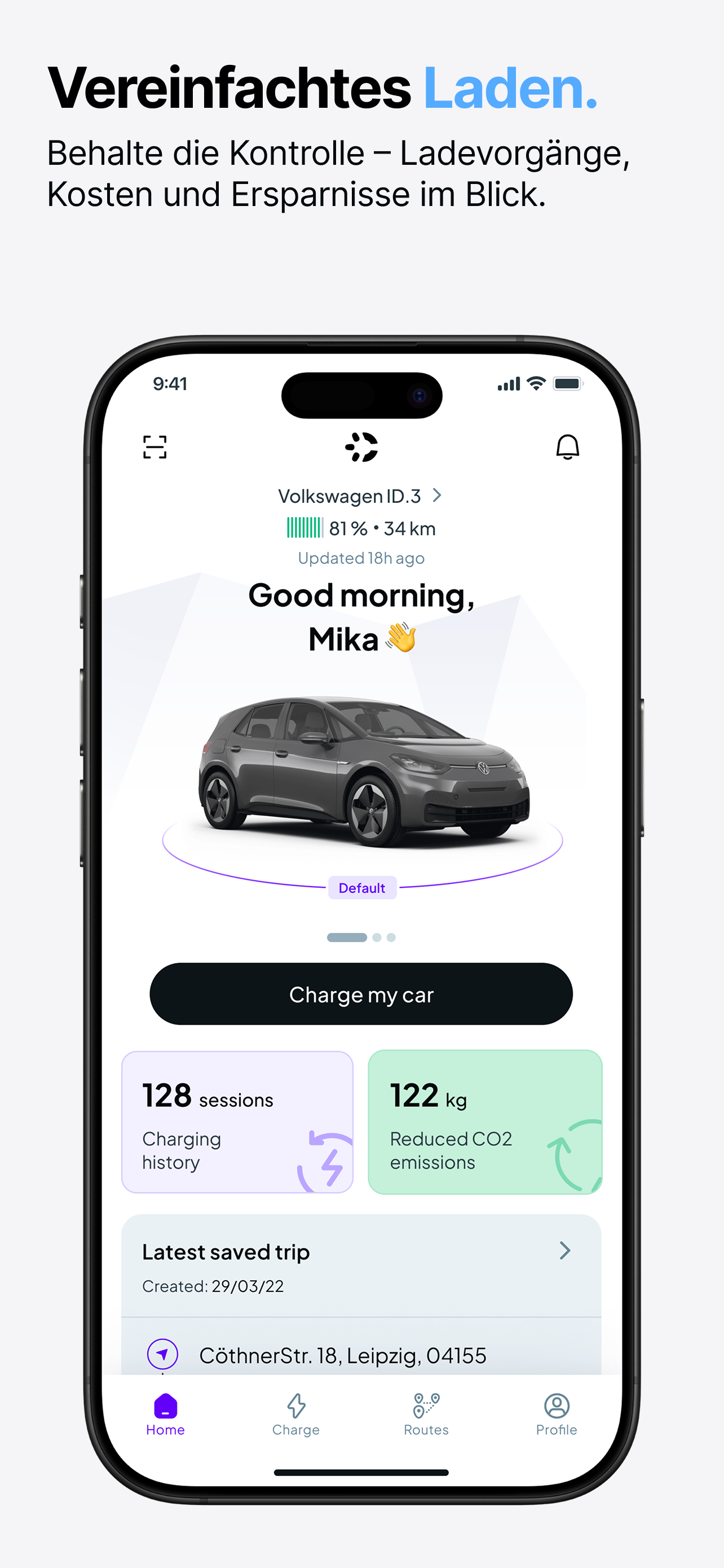 Cariqa - Elektroauto laden