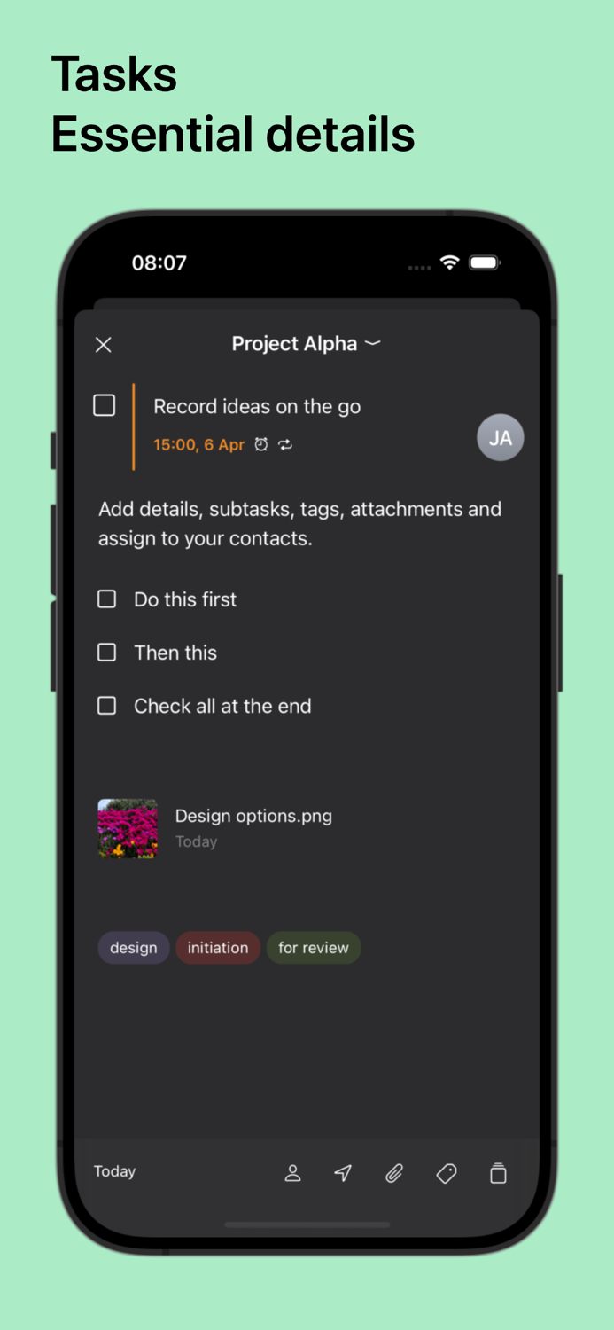 Next - Task management