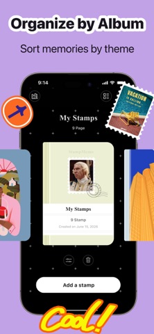 StampMemo: Vintage Stamp Album screenshot