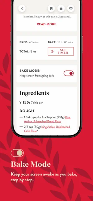 King Arthur Baking iPhone screenshot 6