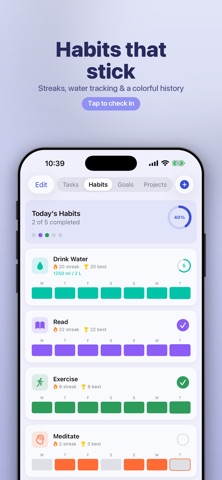 Peblo: Planner & Habit Tracker Screenshot 3 of 7