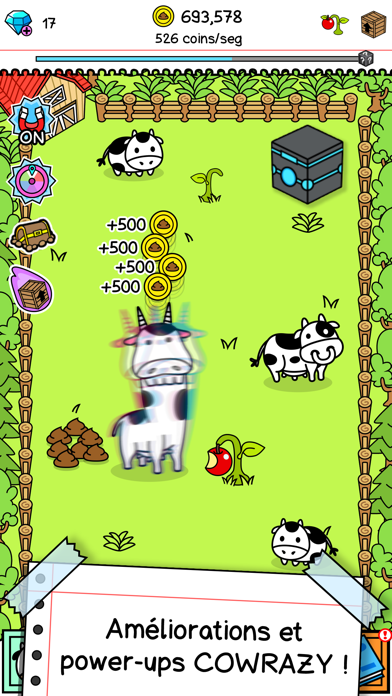 Screenshot #3 pour Cow Evolution : Jeu de Vache