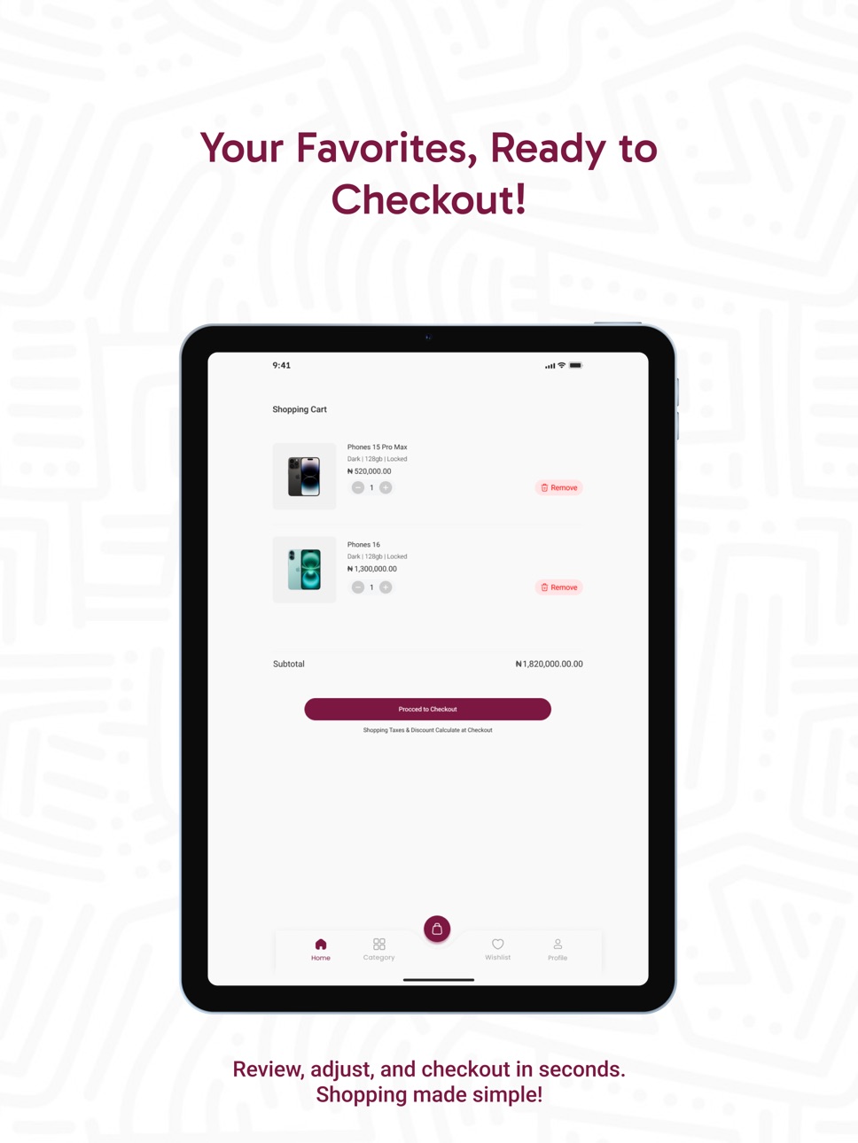 iPad screenshot