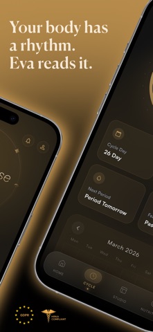 Eva: Period & Cycle Tracker Screenshot 2 of 6