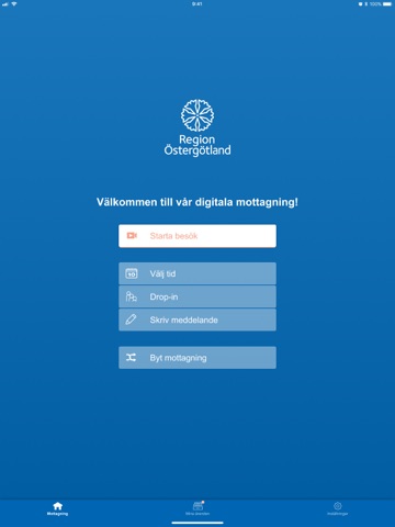 Din Vård Region Östergötland iPad screenshot 6