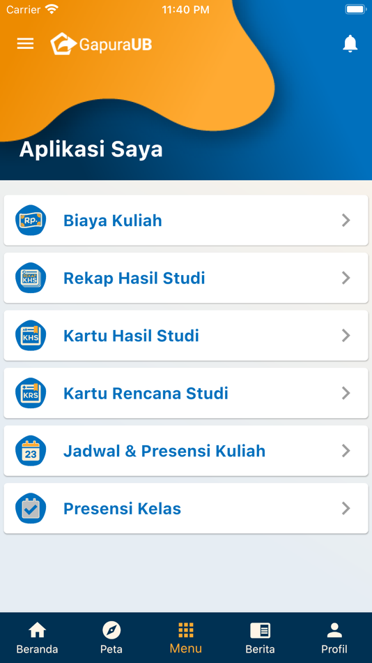 #7. Gapura UB (iOS) โดย: Universitas Brawijaya