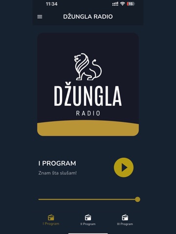 Džungla Radio iPad screenshot