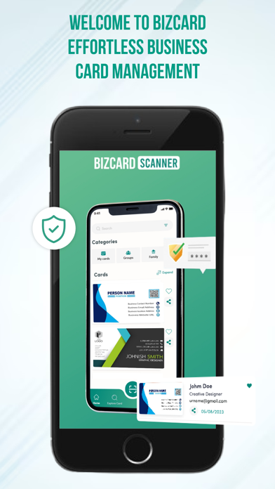 Biz Card Scanner - Scan Cards Screenshot
