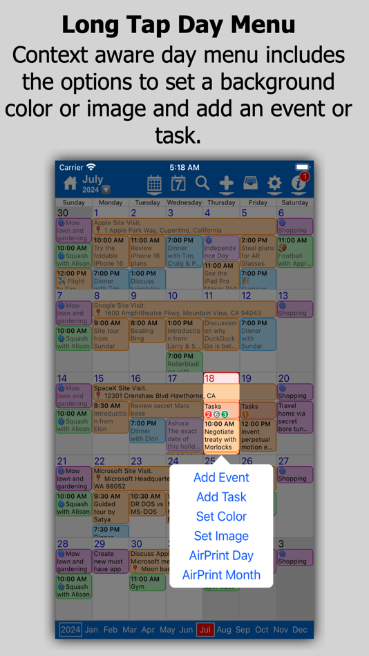 #2. Calendar Widget & Planner (iOS) Tekijänä: johnhair.com