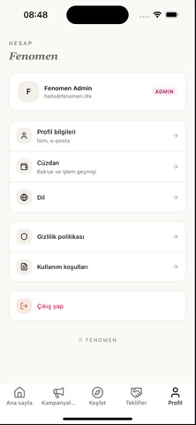 Fenomen screenshot