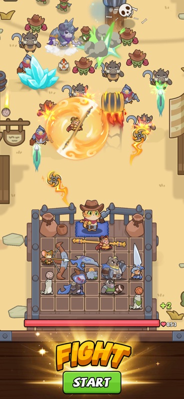 Rumble Paws: backpack battle screenshot 2