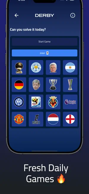 Derby: Football Trivia screenshot 2