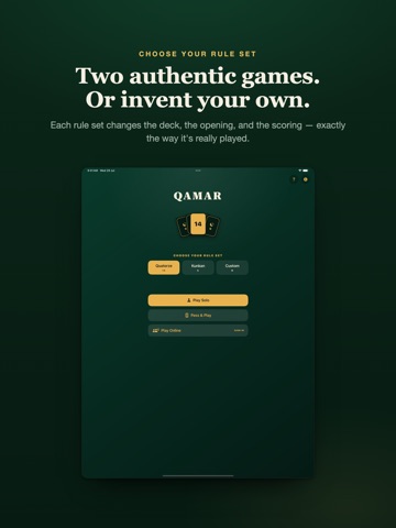 Qamar: Arab Card Games iPad screenshot