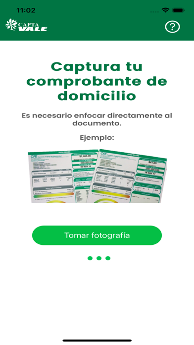 Cliente Capta Vale Screenshot