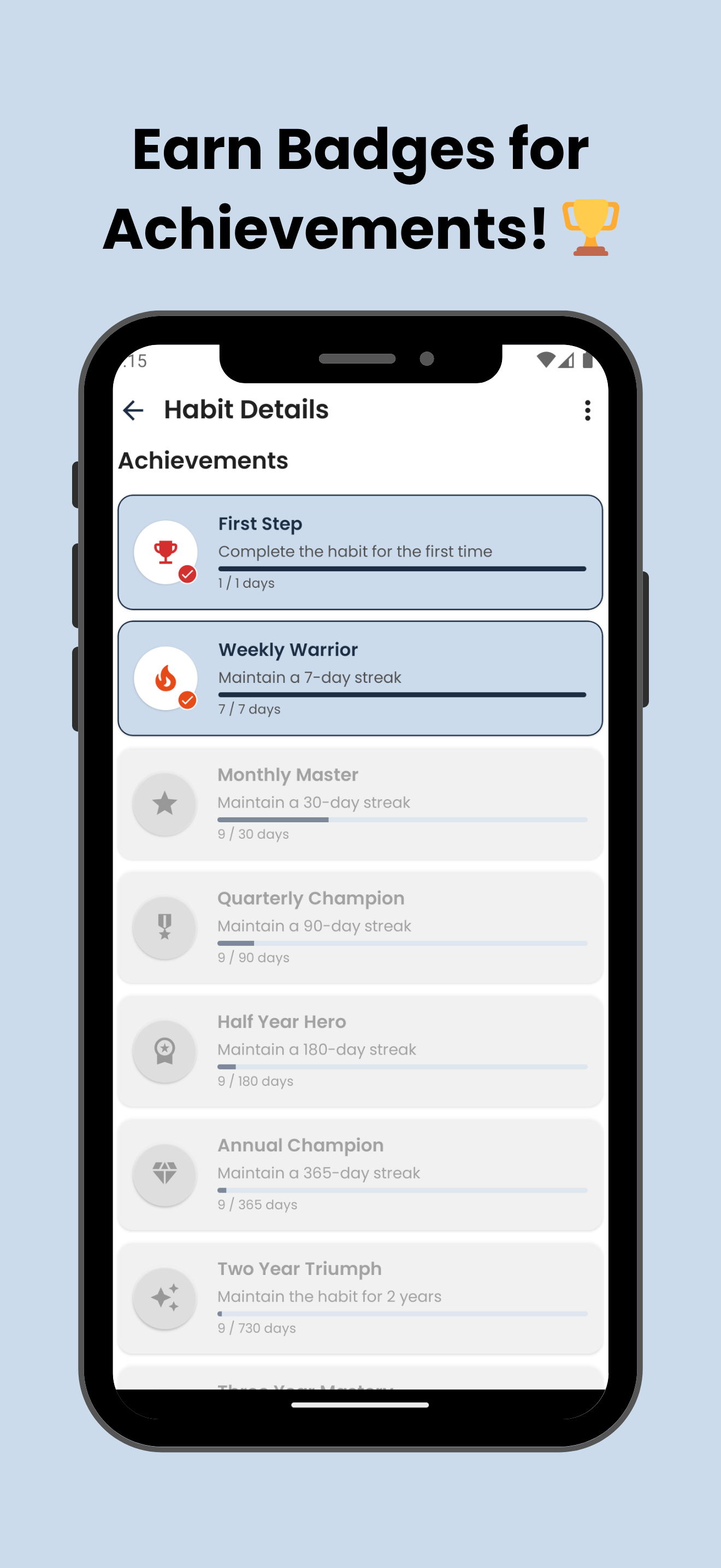 Habit Tracker App: Keep Habits