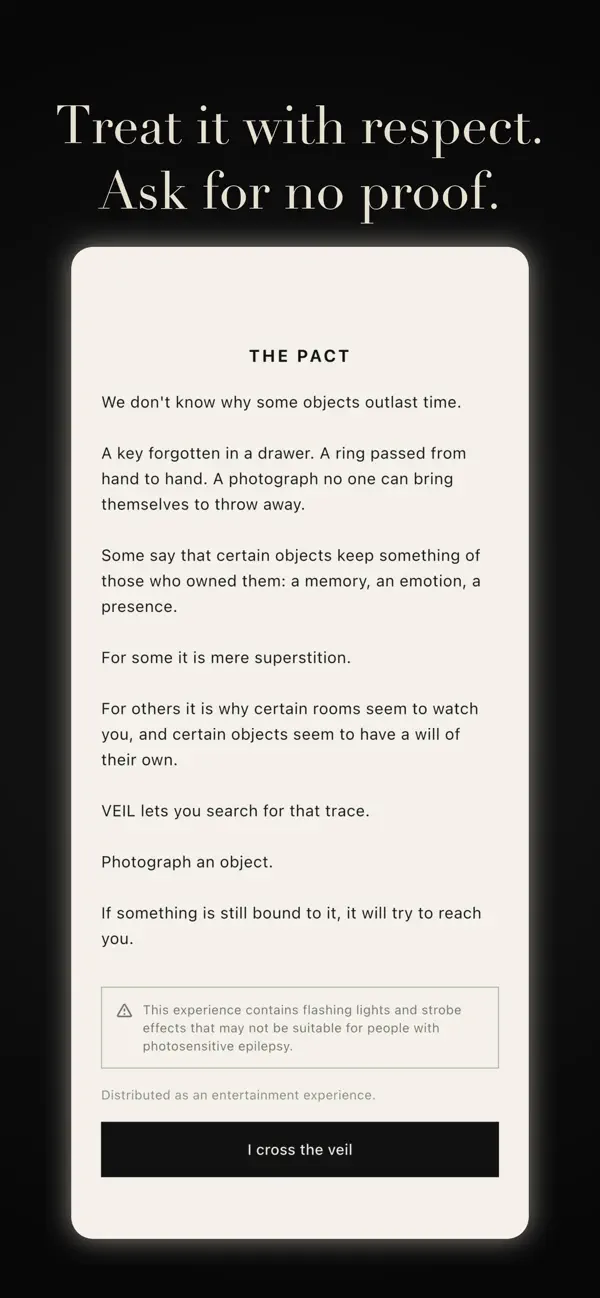 Screenshot #2 pour VEIL: Talk to Spirits