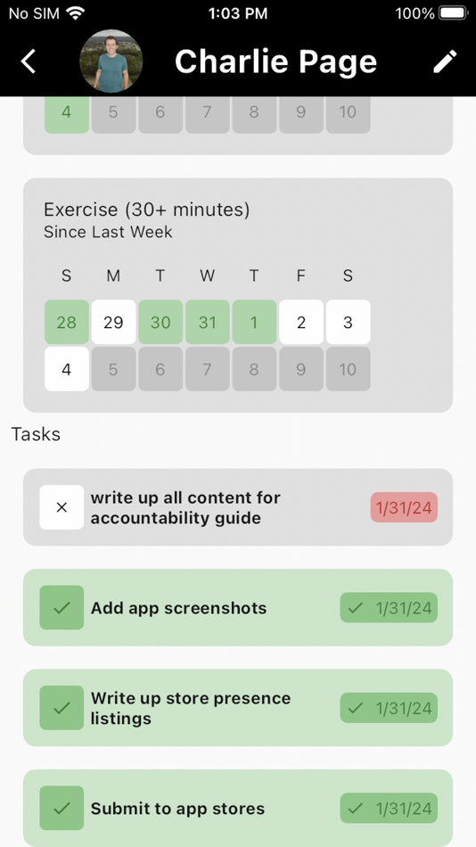 #2. Lattis: Goal/Habit Tracker (iOS) By: Page Fam Designs, LLC