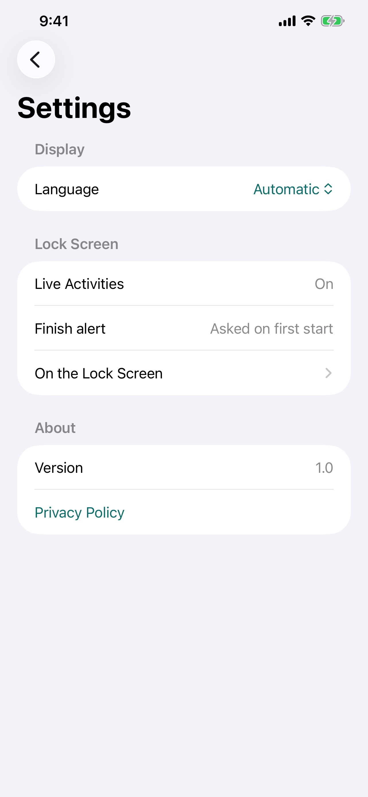 Screenshot 4 of MyLockTimer