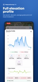MapLab Survey – GIS Measure screenshot
