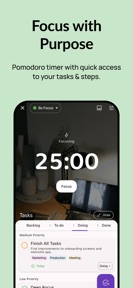 BeFocus: Task & Pomodoro Timer screenshot